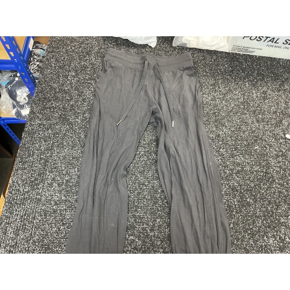 Lululemon Women's Black Jogger Lounge Pants Size 6 Drawstring Athleisure